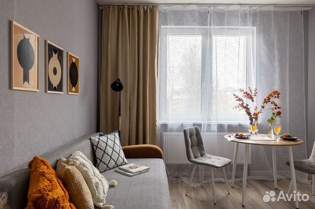 

1-к. квартира, 36 м², 2 кровати