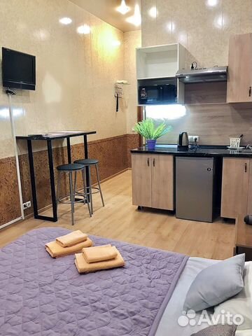 

Квартира-студия, 20 м², 2 кровати