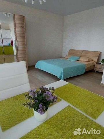 

Квартира-студия, 54 м², 1 кровать