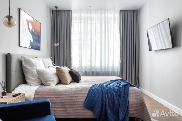 

Квартира-студия, 25 м², 2 кровати