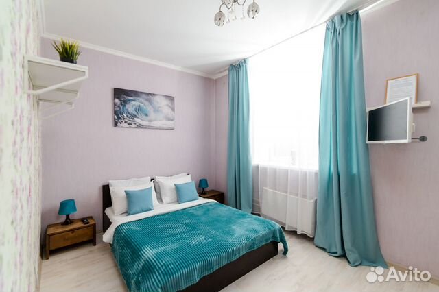 

1-к. квартира, 39 м², 2 кровати