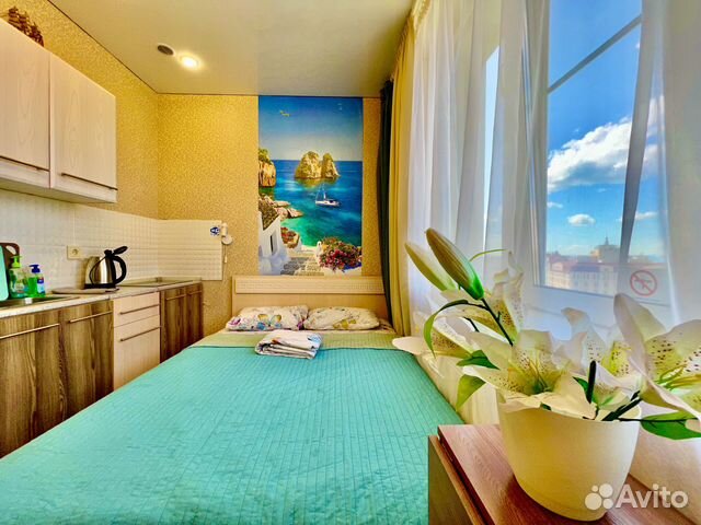 

Квартира-студия, 23 м², 2 кровати