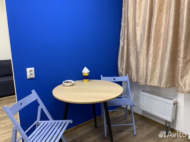 

Квартира-студия, 40 м², 3 кровати