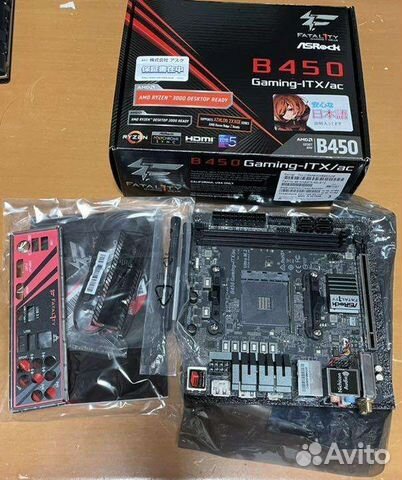 Материнская плата Am4 mini itx /ryzen 7 5800x — продать на Auction.ru ...