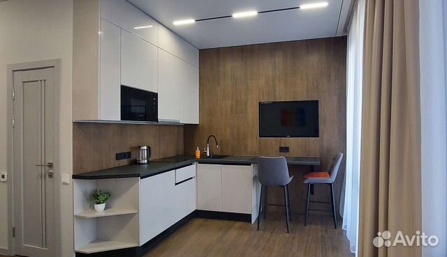 

Квартира-студия, 30 м², 1 кровать