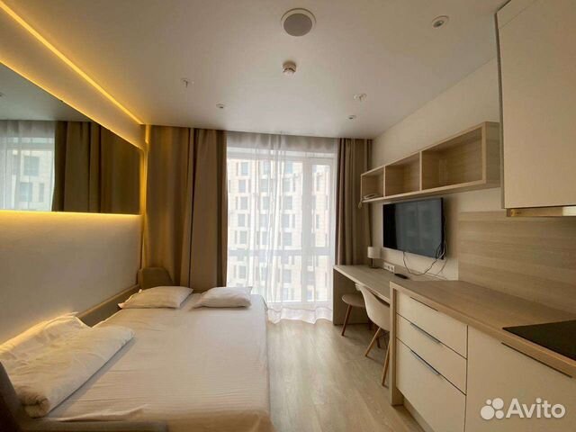 

Квартира-студия, 23 м², 1 кровать