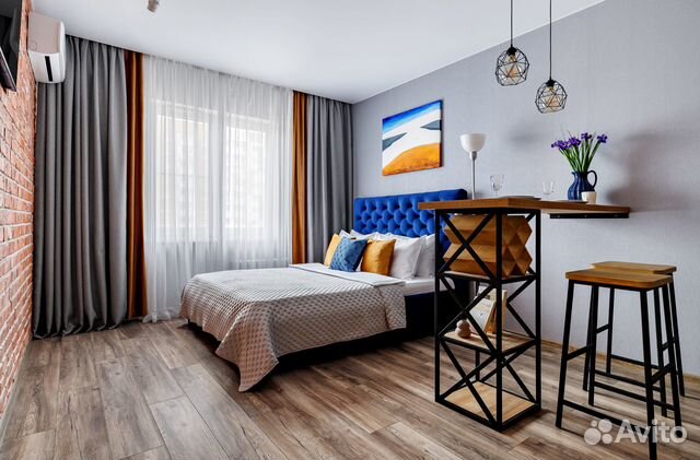 

Квартира-студия, 27 м², 1 кровать