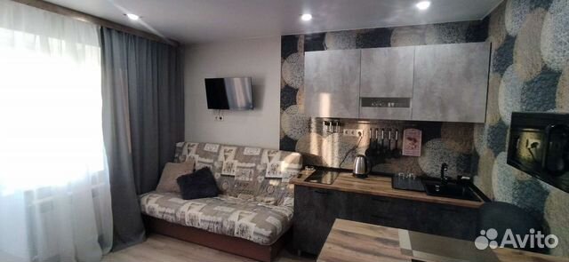 

Квартира-студия, 28 м², 2 кровати