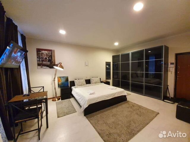 

Квартира-студия, 40 м², 1 кровать