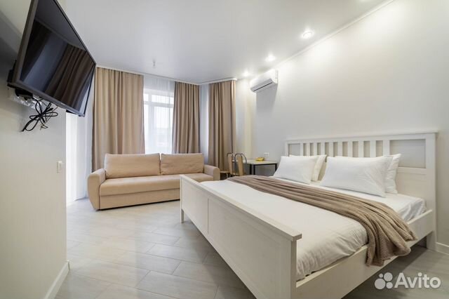 

Квартира-студия, 28,5 м², 2 кровати