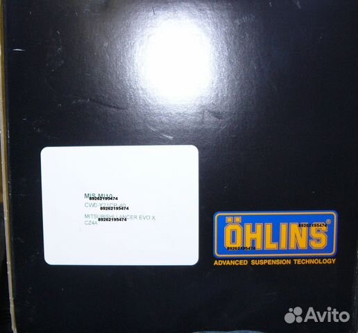 Mitsubishi Lancer EVO X Ohlins MIS MI10 CZ4A 2007+ Mitsubishi Lancer EVO X Ohlins MIS MI10 CZ4A 2007+