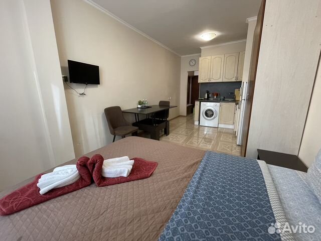 

Квартира-студия, 26,6 м², 2 кровати