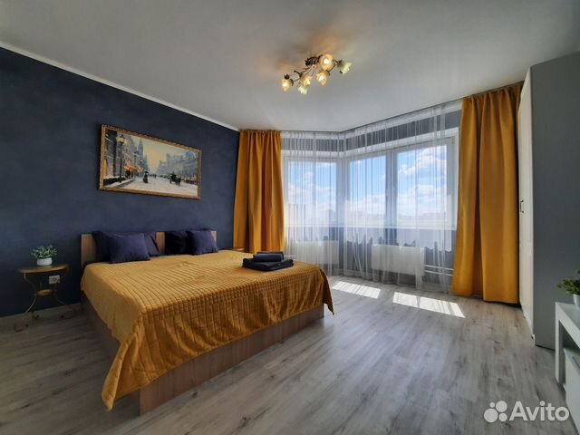 

1-к. квартира, 41 м², 2 кровати