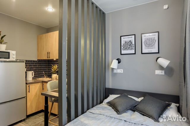 

Квартира-студия, 18 м², 1 кровать