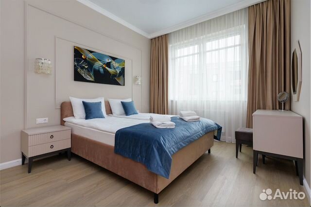 

2-к. квартира, 60 м², 2 кровати