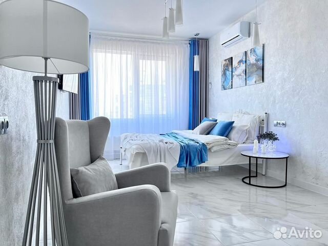

1-к. квартира, 40 м², 2 кровати