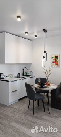 

Квартира-студия, 33 м², 2 кровати