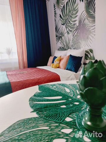 

Квартира-студия, 25 м², 2 кровати