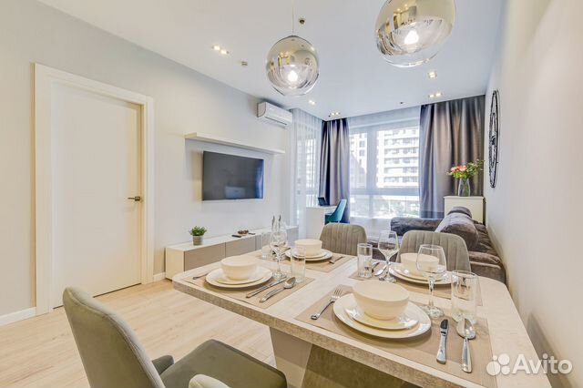 

1-к. квартира, 47 м², 2 кровати