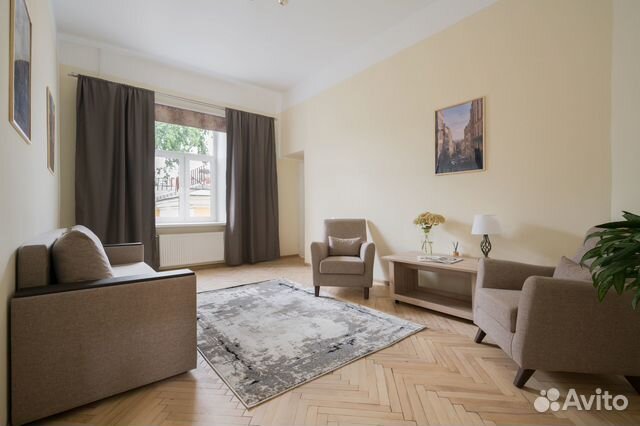 

2-к. квартира, 60 м², 2 кровати