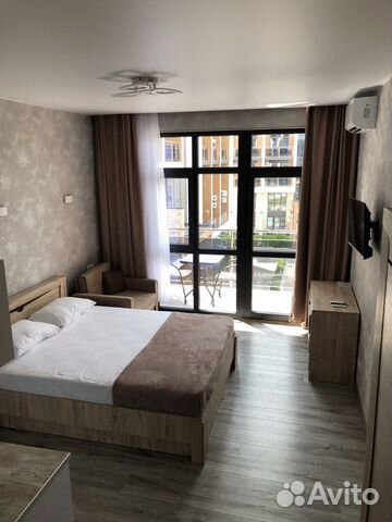 

Квартира-студия, 26 м², 2 кровати