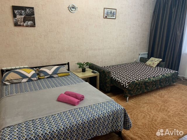 

1-к. квартира, 47 м², 2 кровати