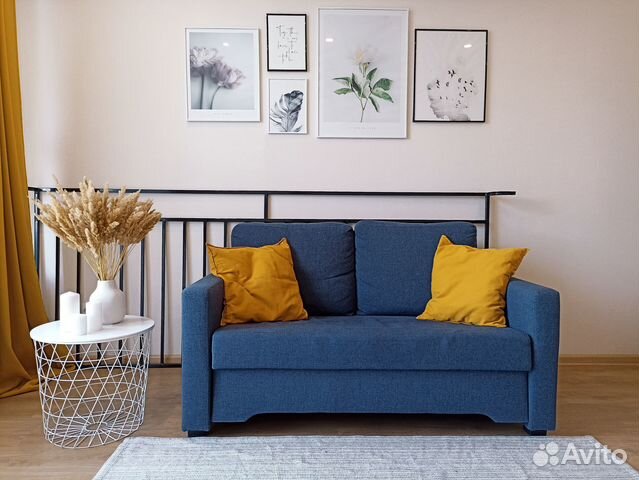 

1-к. квартира, 37 м², 2 кровати