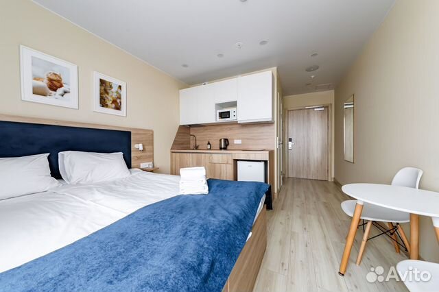 

Квартира-студия, 19 м², 1 кровать