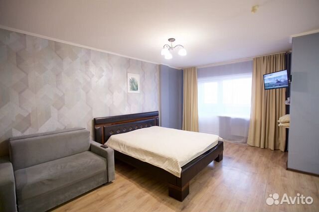

Квартира-студия, 42 м², 2 кровати