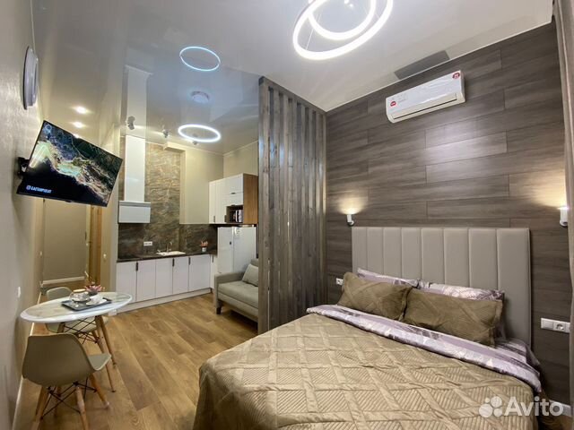 

Квартира-студия, 25 м², 2 кровати