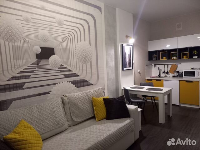 

Квартира-студия, 25,4 м², 1 кровать