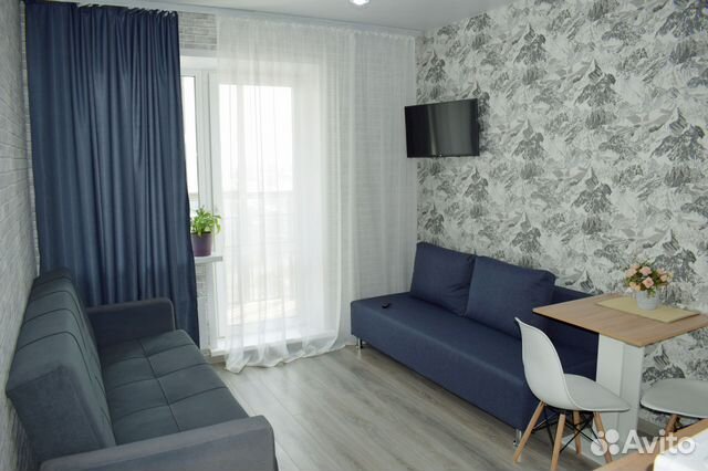

Квартира-студия, 23 м², 2 кровати