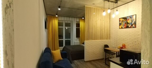 

Квартира-студия, 28 м², 1 кровать