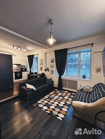 

Квартира-студия, 38 м², 2 кровати