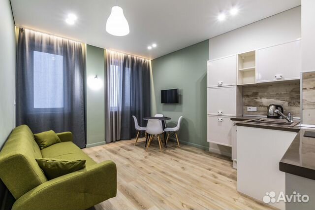 

1-к. квартира, 45 м², 2 кровати