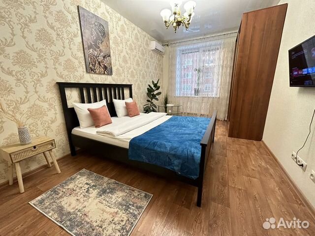 

1-к. квартира, 38 м², 2 кровати