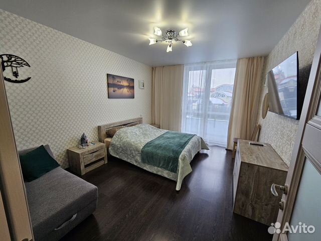 

1-к. квартира, 46 м², 2 кровати