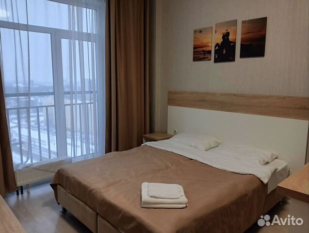 

Квартира-студия, 25 м², 1 кровать