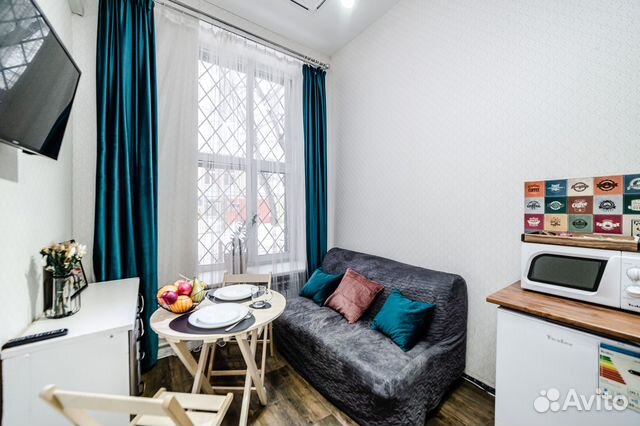 

Квартира-студия, 15 м², 2 кровати