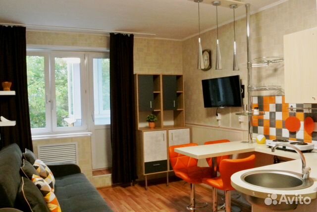 

Квартира-студия, 19 м², 1 кровать