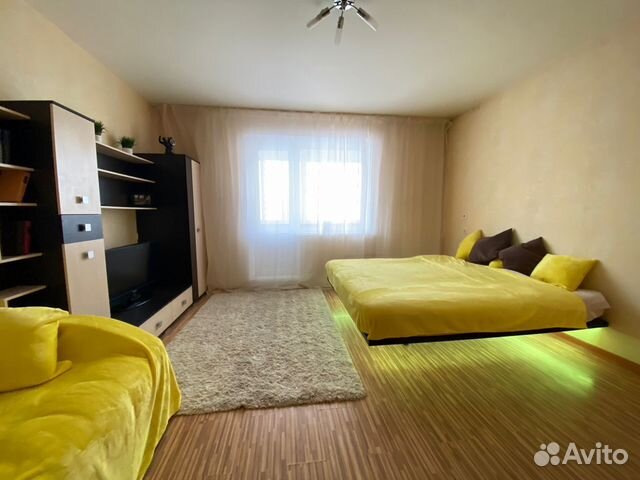 

1-к. квартира, 45 м², 2 кровати