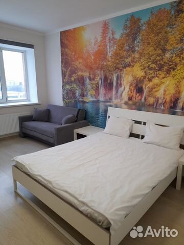 

Квартира-студия, 30 м², 2 кровати