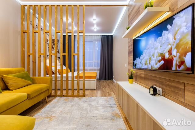 

1-к. квартира, 38 м², 2 кровати