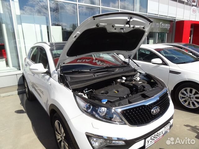 Упоры амортизаторы капота KIA sportage SL 10- 16