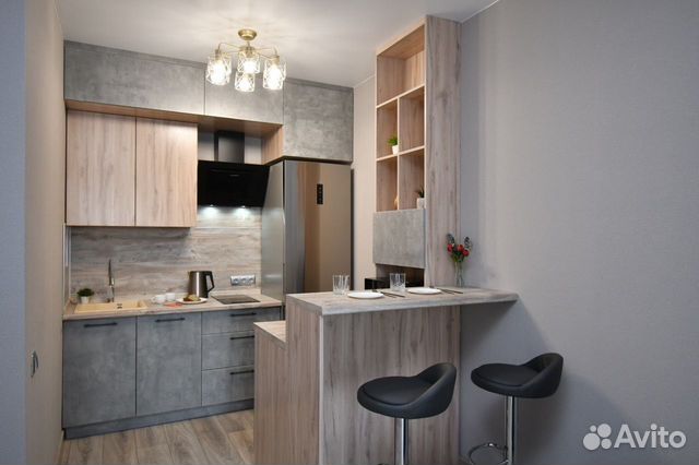 

1-к. квартира, 40 м², 2 кровати