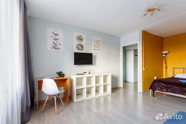 

1-к. квартира, 38 м², 2 кровати