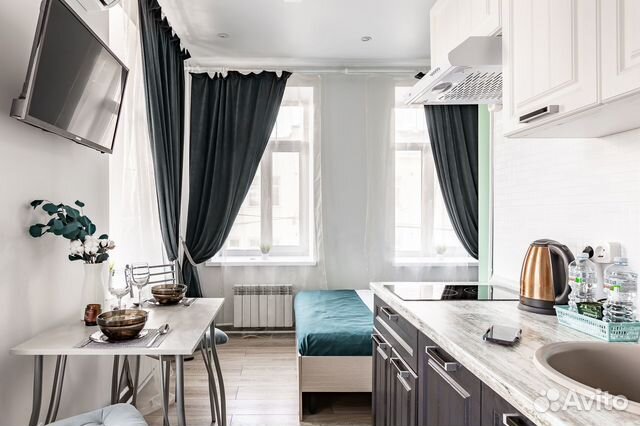 

Квартира-студия, 22 м², 1 кровать