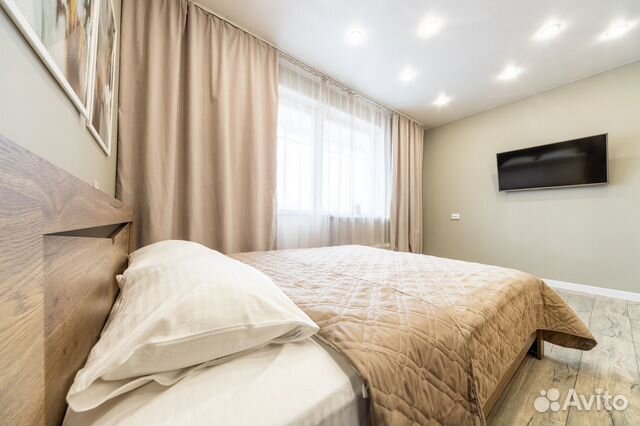 

1-к. квартира, 43,7 м², 2 кровати