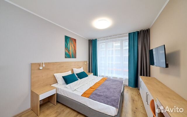

Квартира-студия, 24 м², 1 кровать
