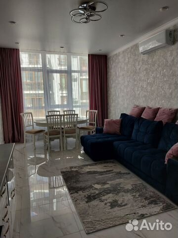 

2-к. квартира, 58,5 м², 2 кровати